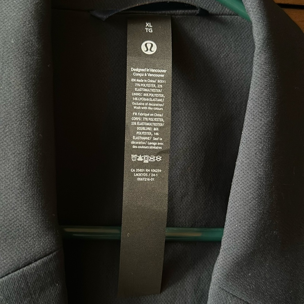 Lululemon New Venture Blazer